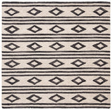 Safavieh Micro Loop Mlp153A Ivory/Charcoal Rug.
