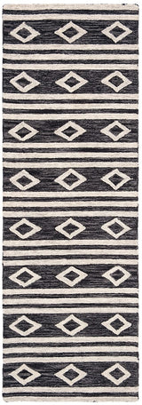 Safavieh Micro Loop Mlp153H Charcoal/Ivory Rug.
