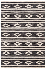 Safavieh Micro Loop Mlp153H Charcoal/Ivory Rug.