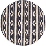 Safavieh Micro Loop Mlp153H Charcoal/Ivory Rug.