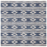 Safavieh Micro Loop Mlp153N Navy/Ivory Rug.
