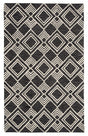 Safavieh Micro-Loop Mlp154H Charcoal / Ivory Geometric Area Rug