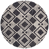 Safavieh Micro-Loop Mlp154H Charcoal / Ivory Rugs.