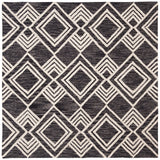 Safavieh Micro-Loop Mlp154H Charcoal / Ivory Rugs.