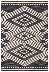 Safavieh Micro Loop Mlp156H Charcoal/Ivory Rug.