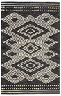 Safavieh Micro Loop Mlp156H Charcoal/Ivory Rug.