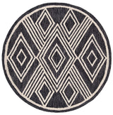 Safavieh Micro Loop Mlp156H Charcoal/Ivory Rug.