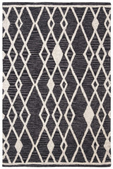 Safavieh Micro Loop Mlp157H Charcoal/Ivory Rug.