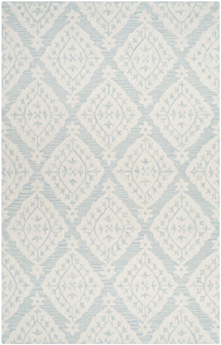 Safavieh Micro-Loop Mlp210C Light Blue Rugs.