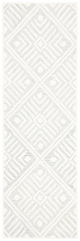 Safavieh Micro-Loop Mlp262F Grey / Ivory Rugs.