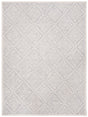 Safavieh Micro-Loop Mlp262F Grey / Ivory Damask Area Rug