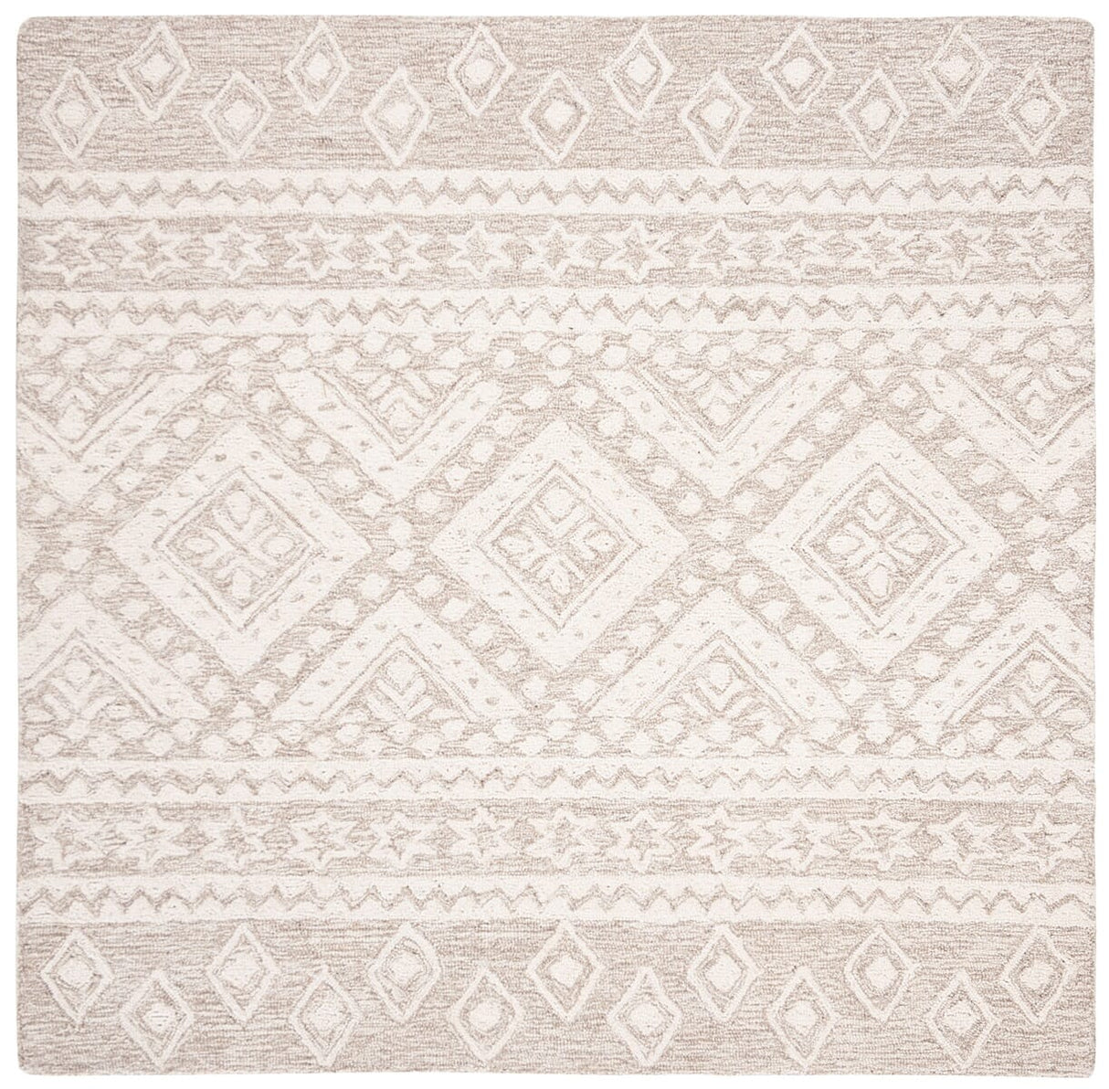Safavieh Micro-Loop Mlp501B Beige / Ivory Rugs.