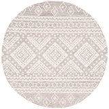 Safavieh Micro-Loop Mlp501F Grey / Ivory Rugs.