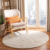 Safavieh Micro-Loop Mlp501F Grey / Ivory Rugs.