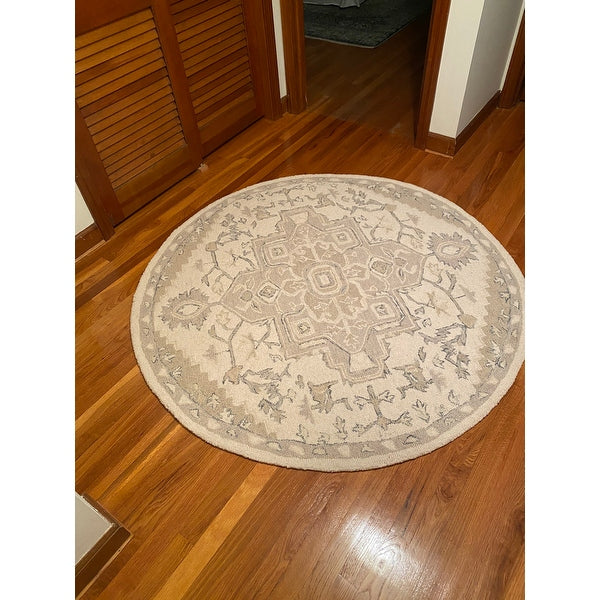 Safavieh Micro Loop Mlp503B Ivory/Beige Rug.