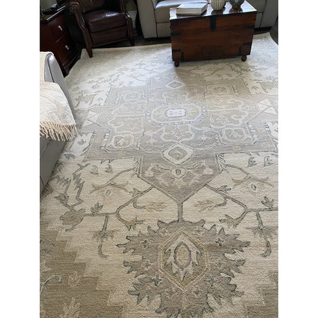 Safavieh Micro Loop Mlp503B Ivory/Beige Rug.