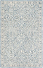 Safavieh Micro-Loop Mlp510M Blue / Ivory Rugs.