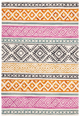 Safavieh Micro-Loop Mlp552A Ivory / Rust Rugs.