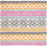 Safavieh Micro-Loop Mlp552A Ivory / Rust Rugs.