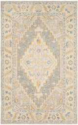 Safavieh Micro-Loop Mlp602B Beige / Grey Rugs.