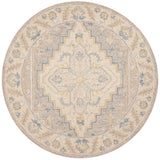 Safavieh Micro-Loop Mlp602B Beige / Grey Rugs.