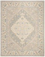 Safavieh Micro-Loop Mlp602B Beige / Grey Rugs.