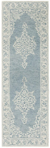 Safavieh Micro-Loop Mlp604M Blue / Light Blue Rugs.