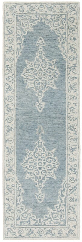 Safavieh Micro-Loop Mlp604M Blue / Light Blue Area Rug