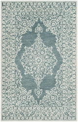 Safavieh Micro-Loop Mlp604M Blue / Light Blue Rugs.