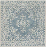 Safavieh Micro-Loop Mlp604M Blue / Light Blue Rugs.