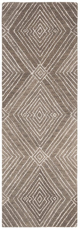 Safavieh Micro-Loop Mlp608F Dark Grey / Ivory Rugs.