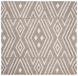 Safavieh Micro-Loop Mlp609F Grey / Ivory Rugs.