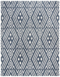 Safavieh Micro-Loop Mlp609N Navy / Blue Geometric Area Rug