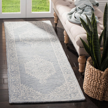 Safavieh Micro-Loop Mlp610F Grey Area Rug