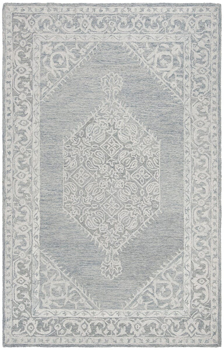 Safavieh Micro-Loop Mlp610F Grey Area Rug