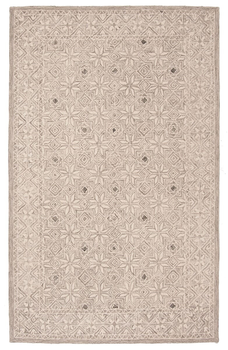 Safavieh Micro-Loop Mlp802G Silver / Ivory Area Rug