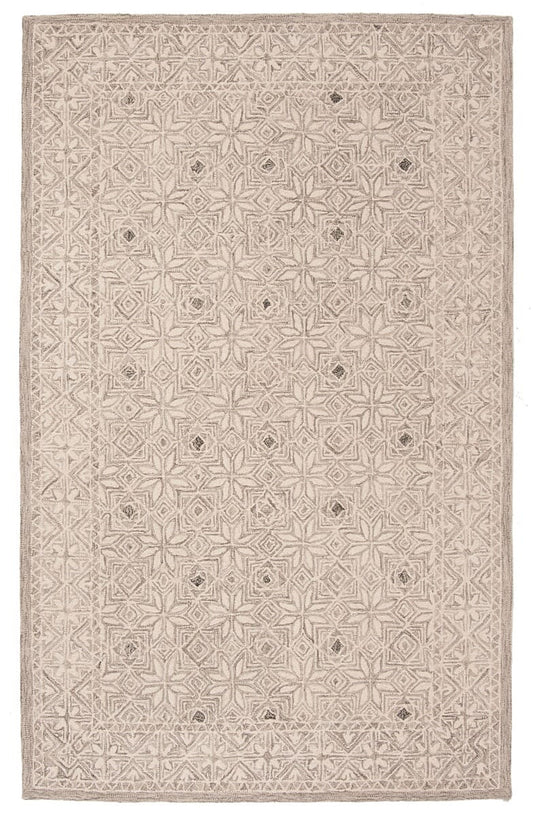 Safavieh Micro-Loop Mlp802G Silver / Ivory Area Rug