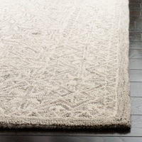 Safavieh Micro-Loop Mlp802G Silver / Ivory Area Rug