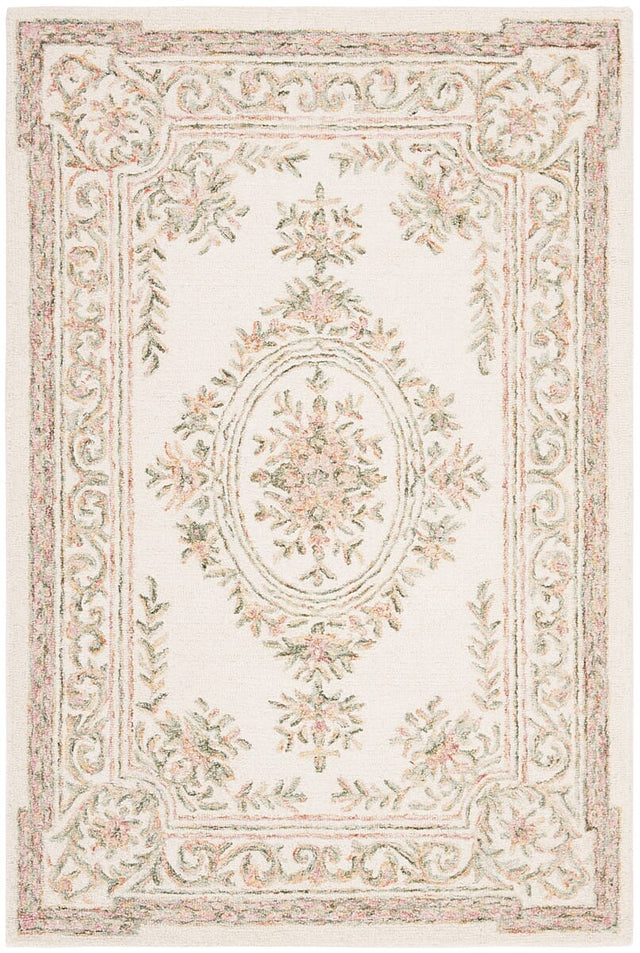 Safavieh Micro-Loop Mlp902R Ivory / Fuchsia Rugs.