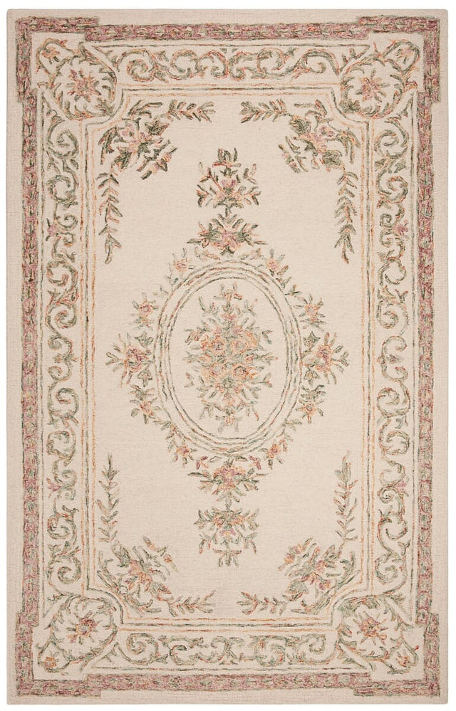 Safavieh Micro-Loop Mlp902R Ivory / Fuchsia Rugs.