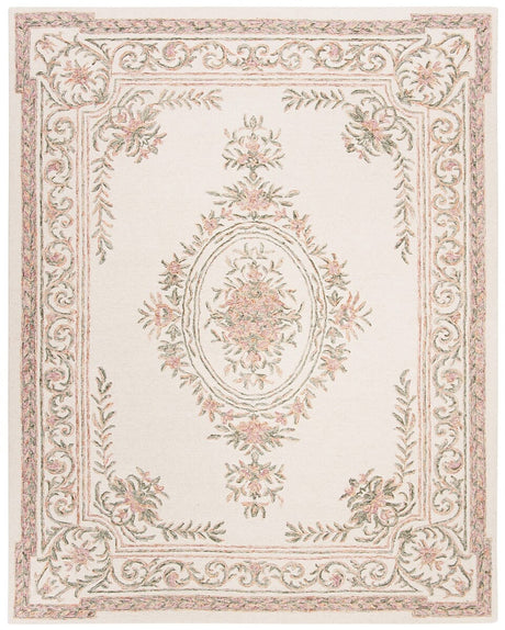 Safavieh Micro-Loop Mlp902R Ivory / Fuchsia Rugs.