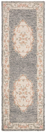 Safavieh Micro-Loop Mlp903F Grey / Ivory Rugs.