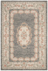Safavieh Micro-Loop Mlp903F Grey / Ivory Rugs.