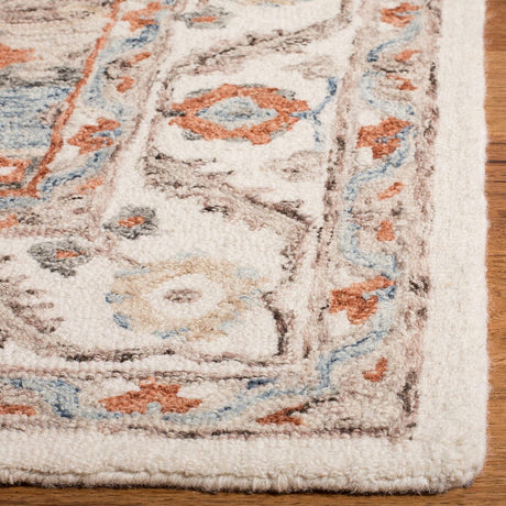 Safavieh Micro-Loop Mlp904A Ivory / Rust Area Rug