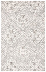 Safavieh Micro-Loop Mlp905F Grey / Ivory Rugs.