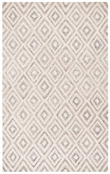 Safavieh Micro-Loop Mlp906F Grey / Ivory Rugs.