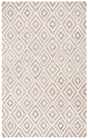 Safavieh Micro-Loop Mlp906F Grey / Ivory Rugs.