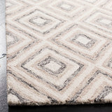 Safavieh Micro-Loop Mlp906F Grey / Ivory Rugs.