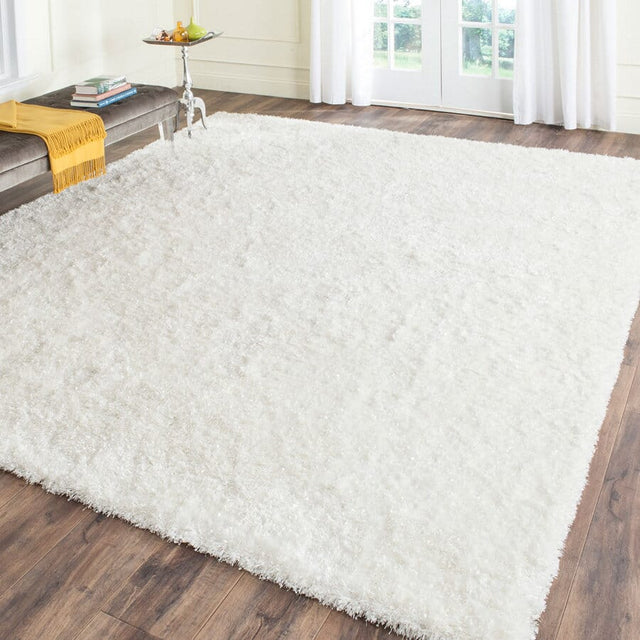 Safavieh Malibu Shag Mls431W White Rugs.