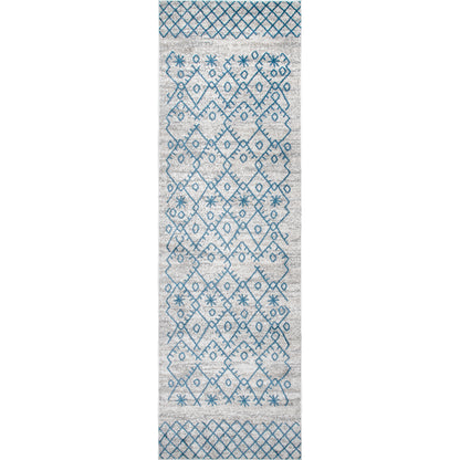 AreaRugs.com Wavaj Nwa1280A Blue Area Rug